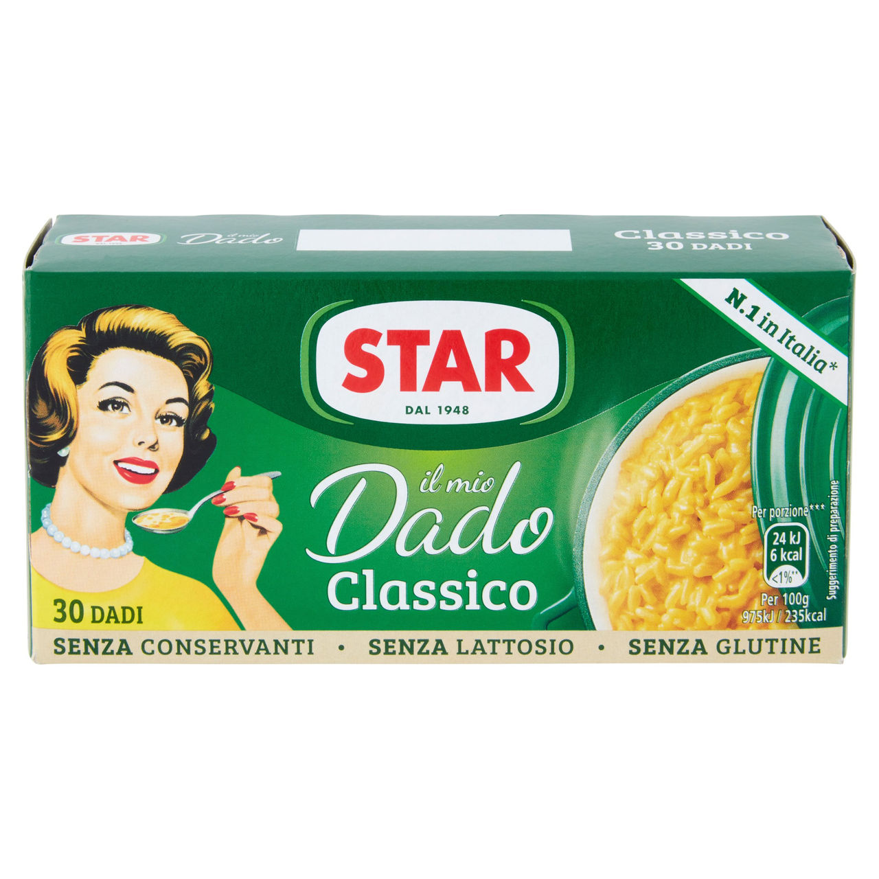 Star il mio Dado Classico 30 Dadi 300 g
