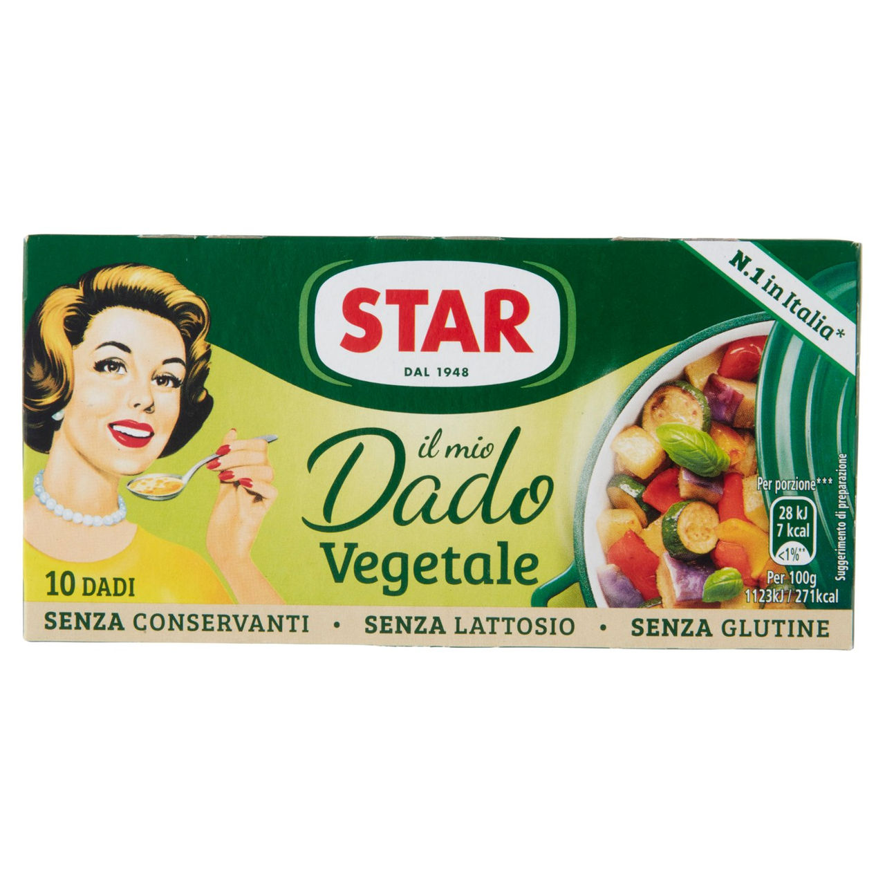 Star il mio Dado Vegetale 10 Dadi 100 g