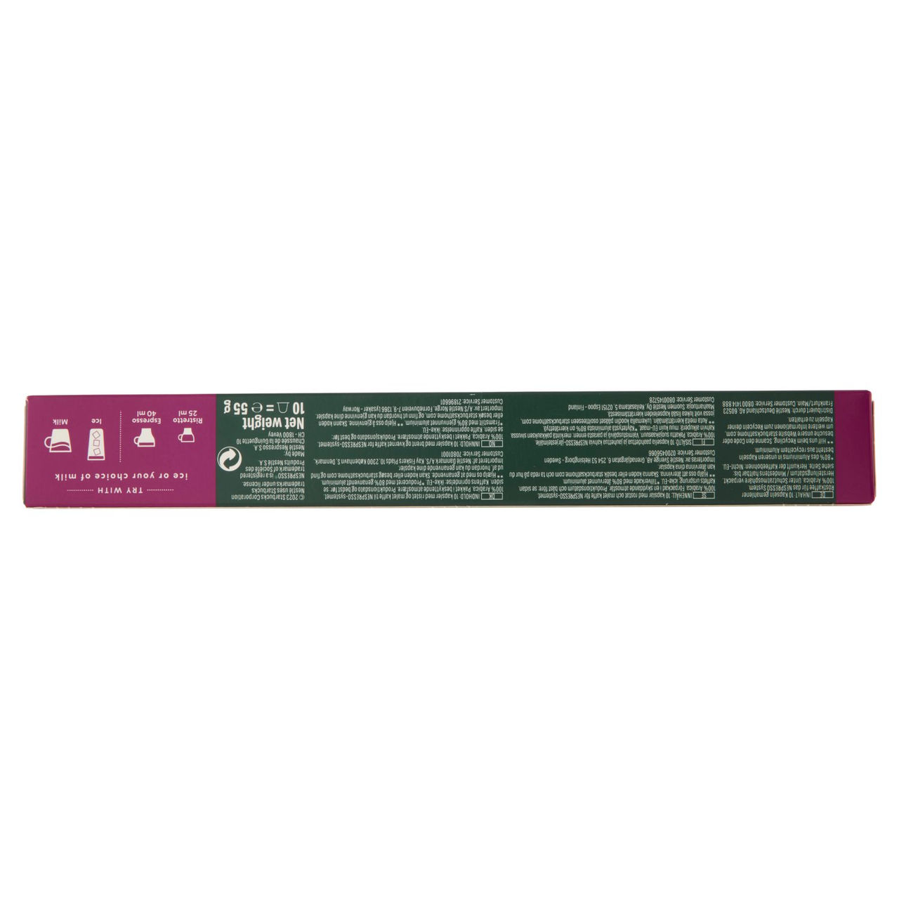 STARBUCKS Caffè Verona by Nespresso Caffè espresso 10 capsule 55 g