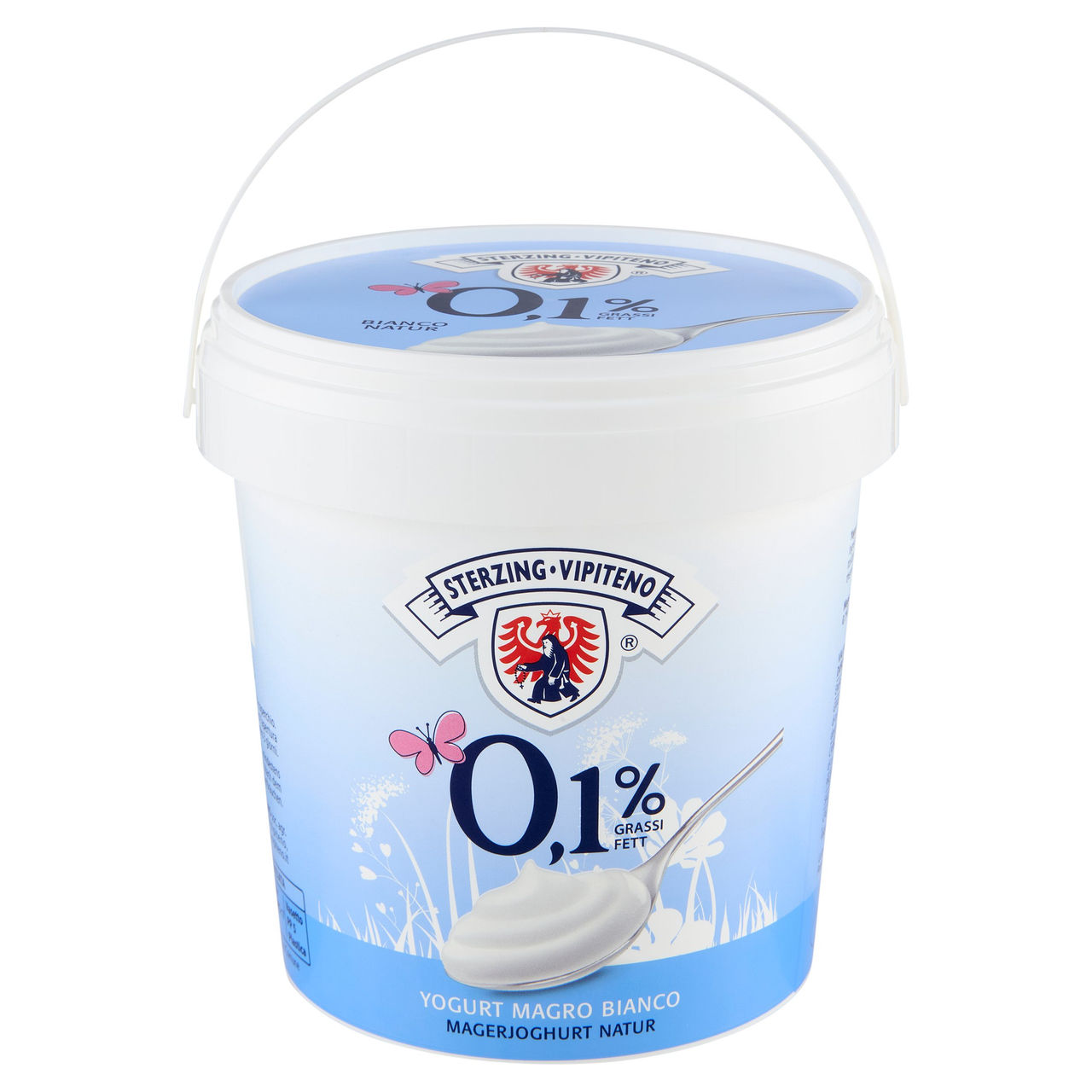 Sterzing Vipiteno 0,1% Grassi Yogurt Magro Bianco 1000 g