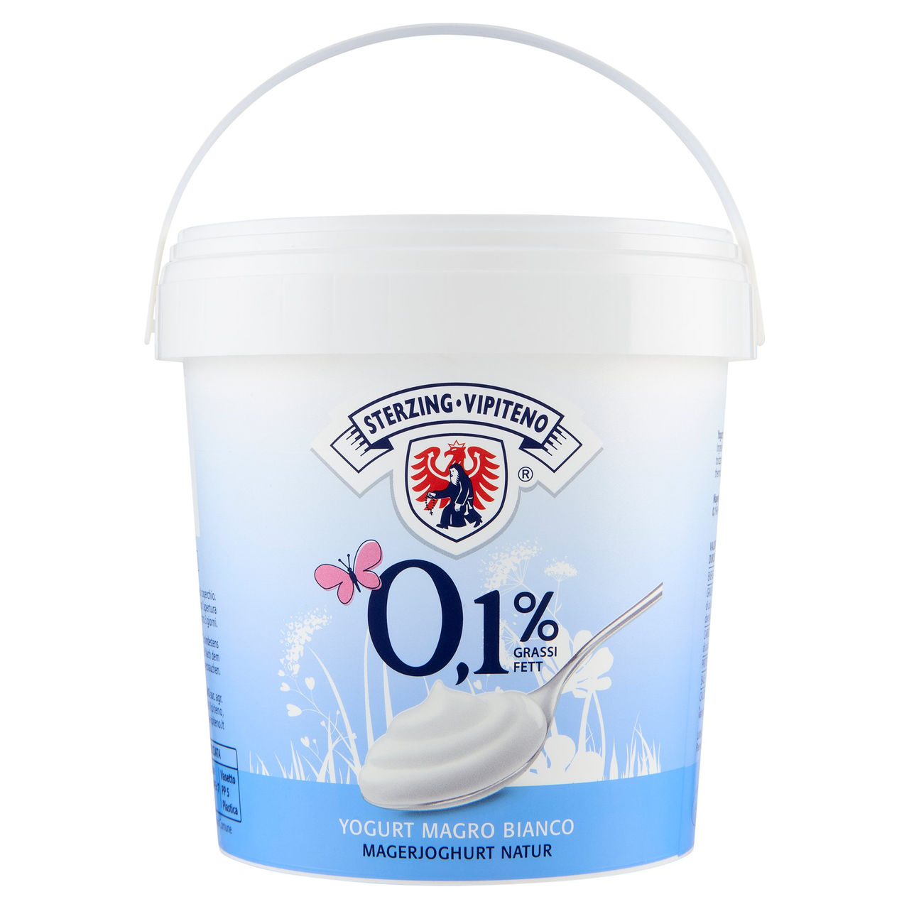 Sterzing Vipiteno 0,1% Grassi Yogurt Magro Bianco 1000 g