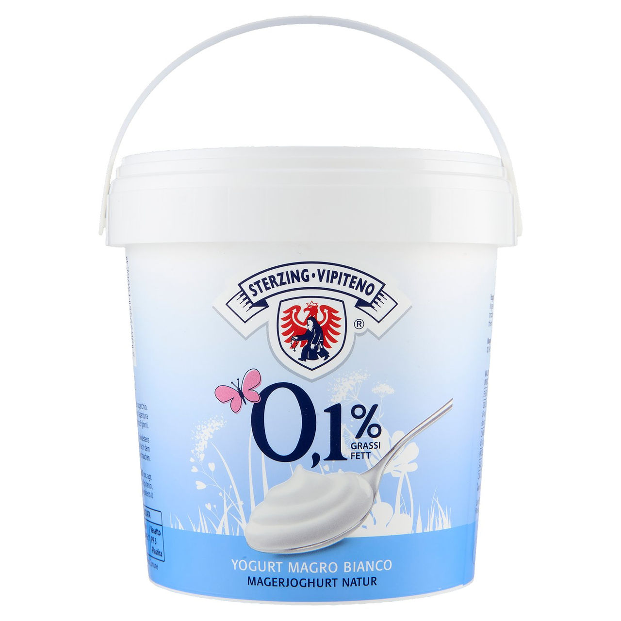 Sterzing Vipiteno 0,1% Grassi Yogurt Magro Bianco 1000 g