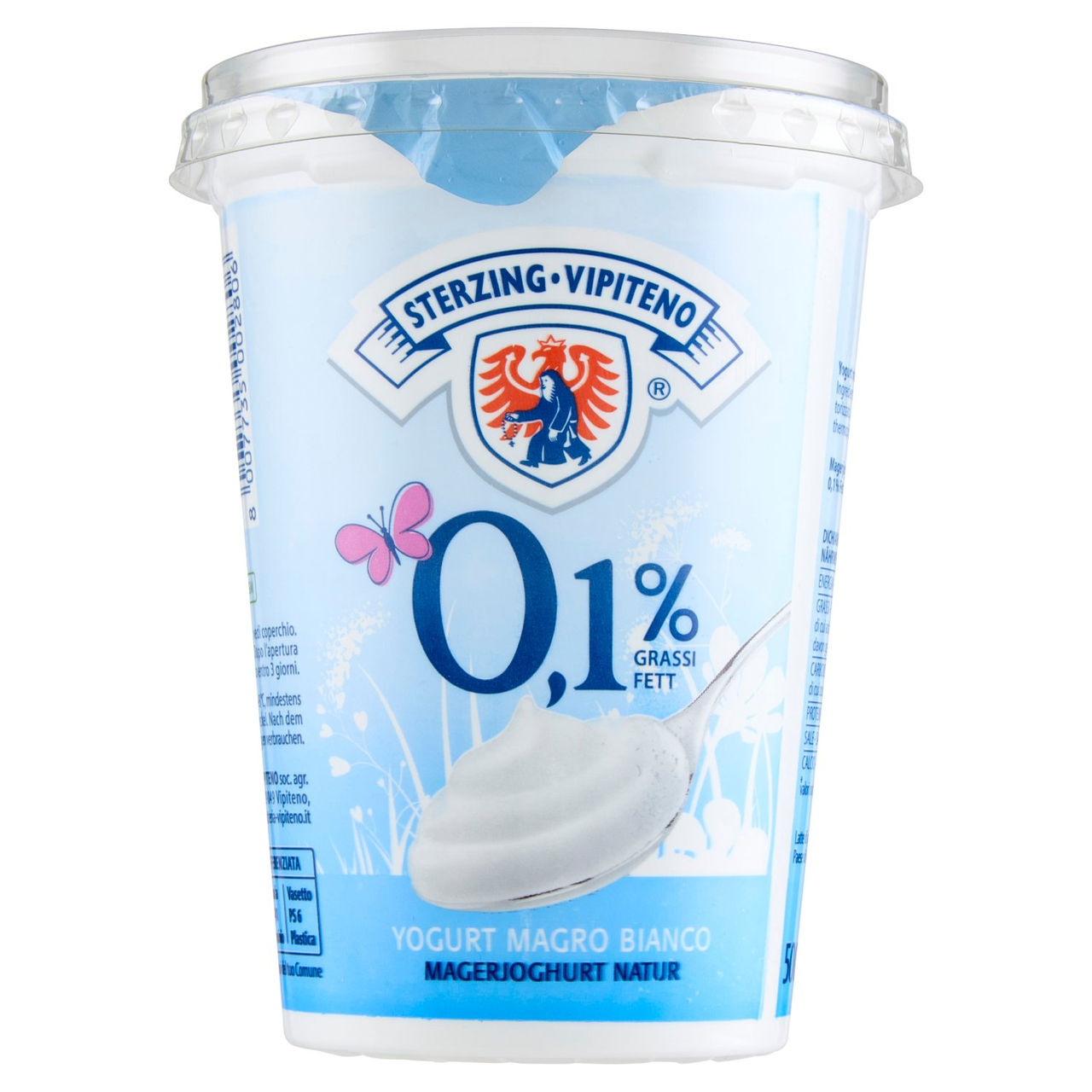 Sterzing Vipiteno Yogurt Magro Bianco 500 g