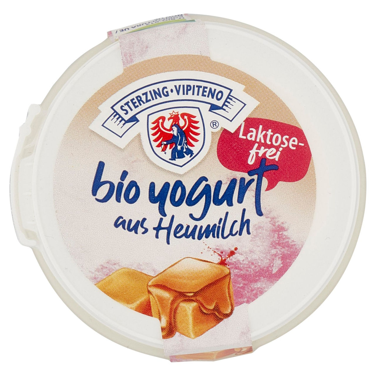 Sterzing Vipiteno bio yogurt da Latte fieno caramello senza Lattosio 150 g