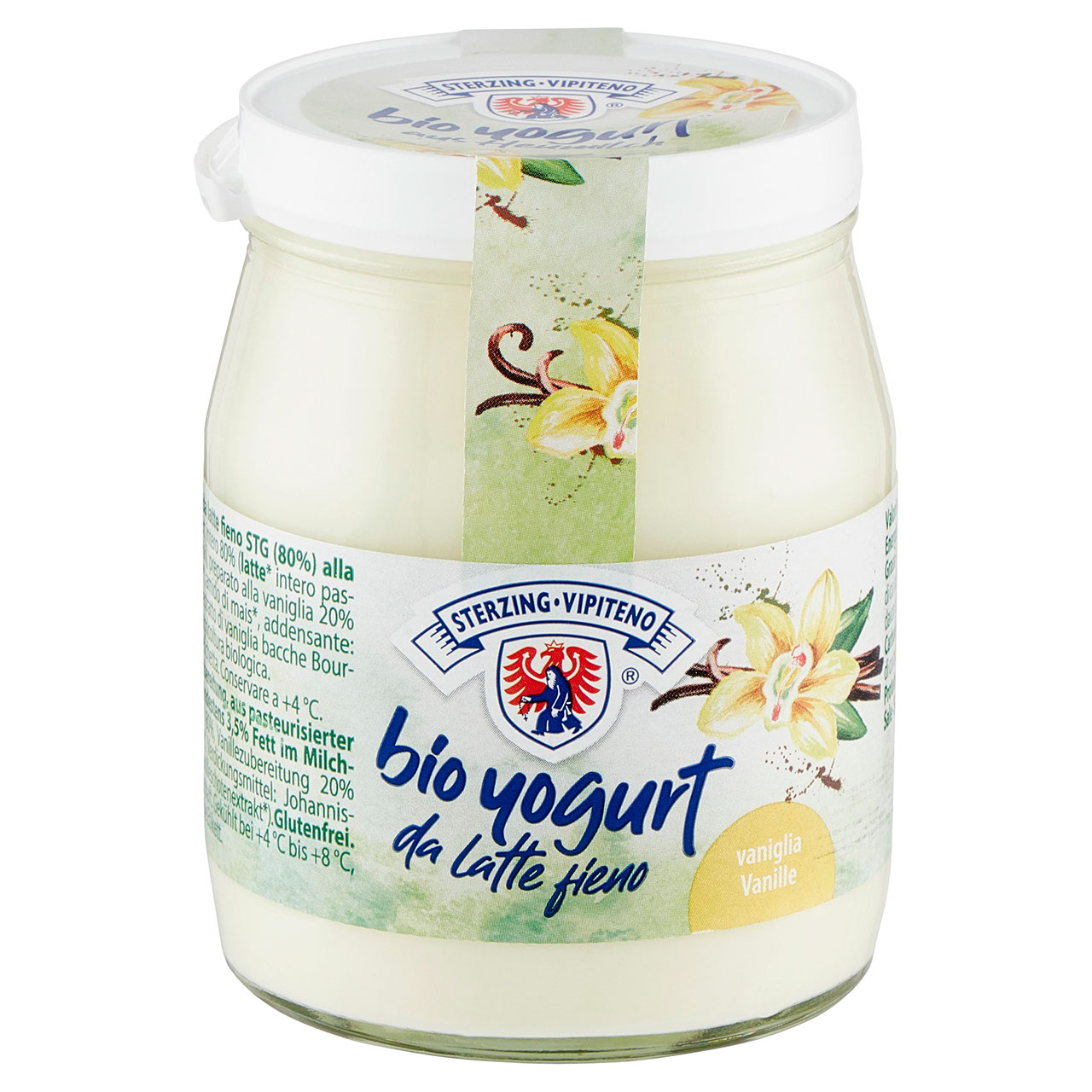 Sterzing Vipiteno bio yogurt da latte fieno vaniglia 150 g