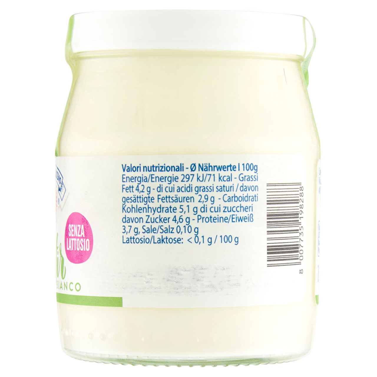 Sterzing Vipiteno Kefir Bianco Senza Lattosio 150 g