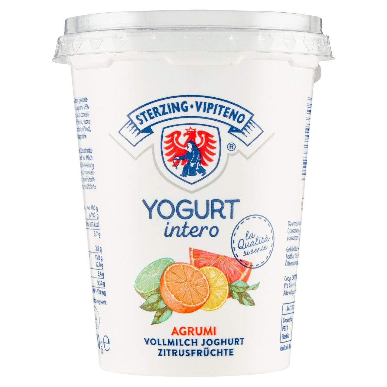 Sterzing Vipiteno Yogurt intero Agrumi 500 g
