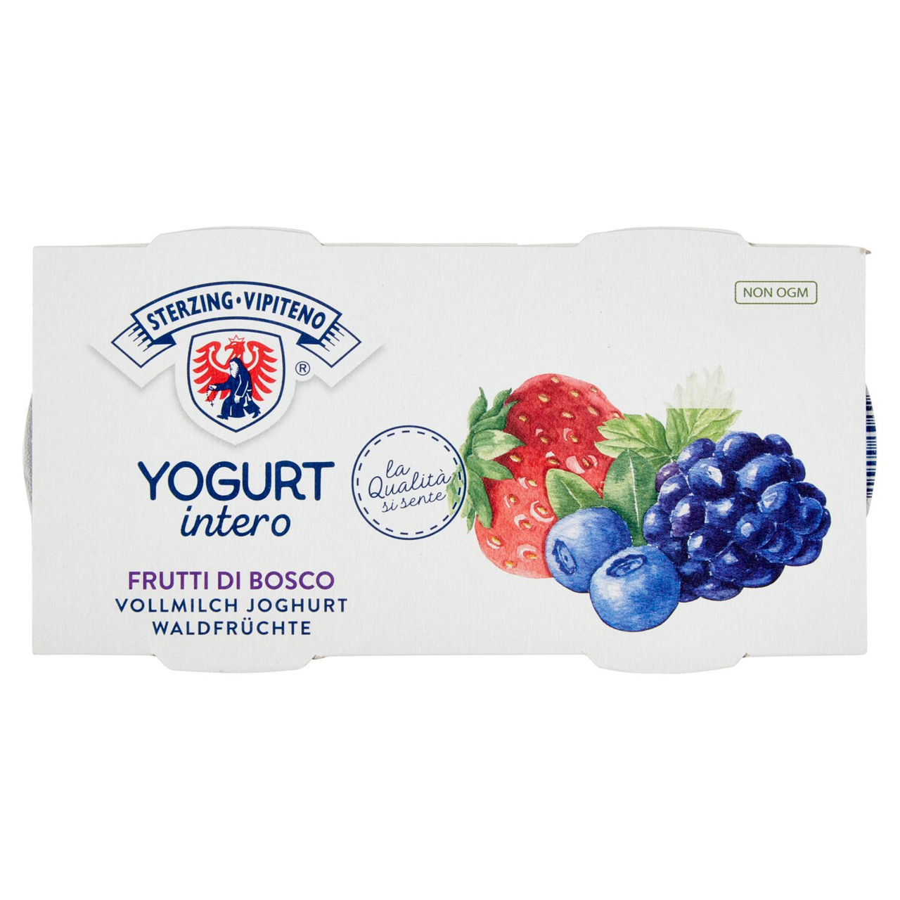Sterzing Vipiteno Yogurt intero Frutti di Bosco 2 x 125 g