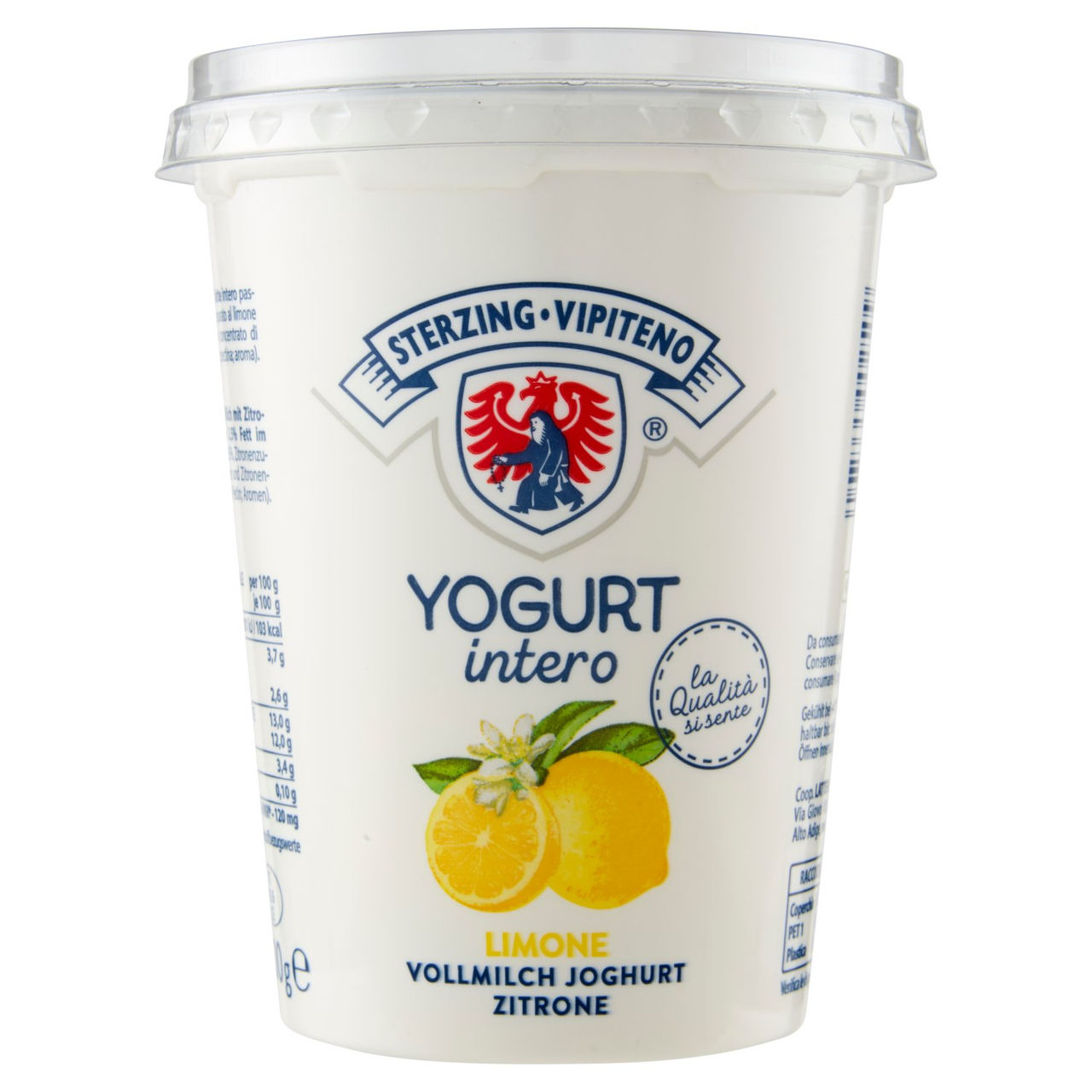 Sterzing Vipiteno Yogurt intero Limone 500 g