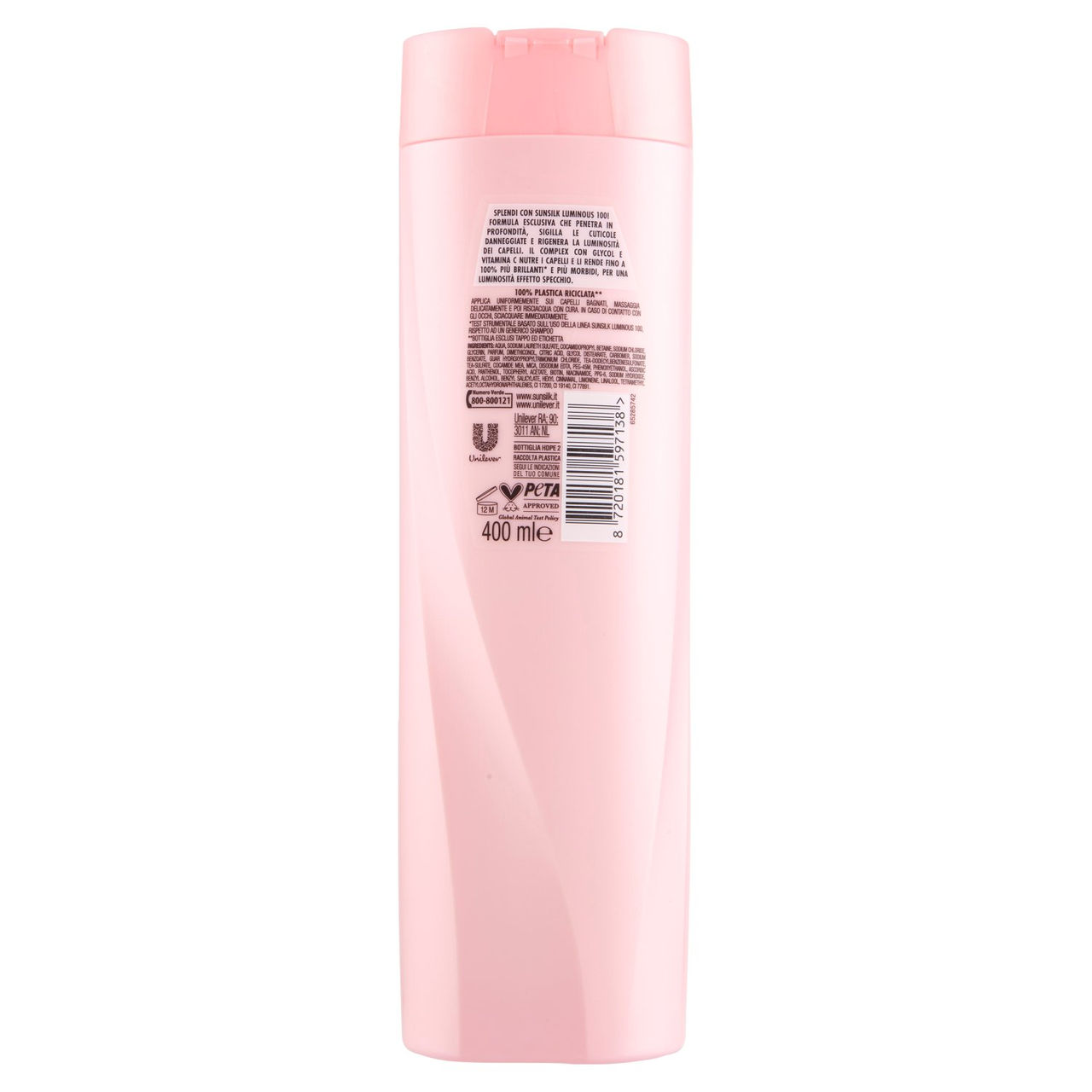 sunsilk Luminous 100 Shampoo 400 ml