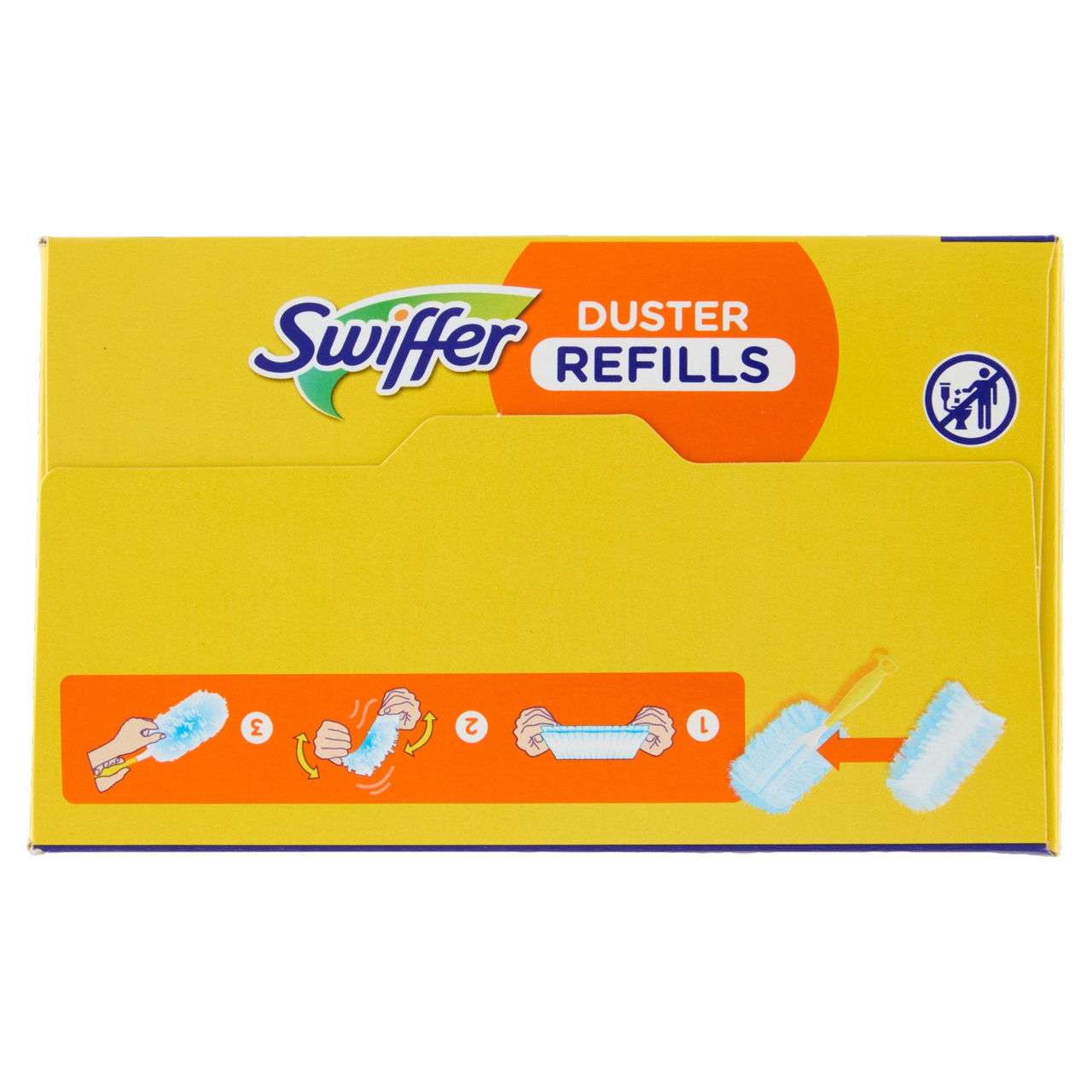 Swiffer Duster Cattura Polvere Clean & Fresh - Ricarica 9 Piumini per spolverare