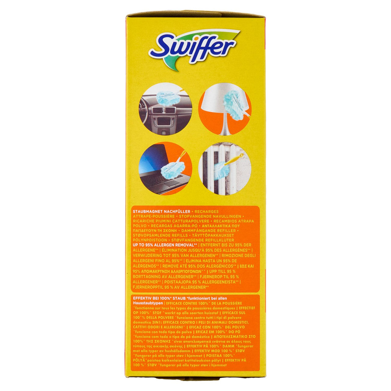 Swiffer Duster Cattura Polvere - Ricarica 14 Piumini per spolverare