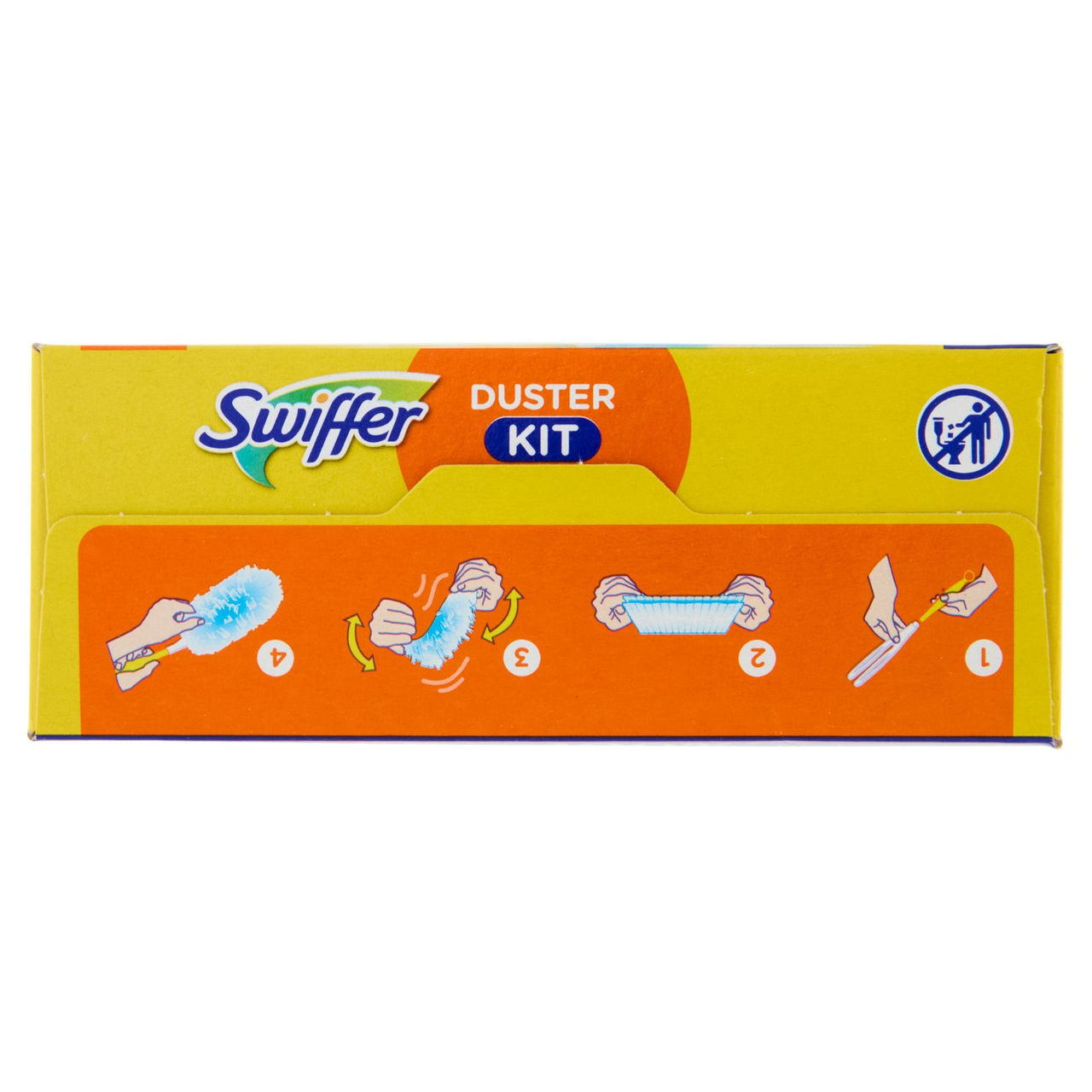 Swiffer Duster Kit Cattura Polvere (1 Manico   3 Piumini per spolverare)