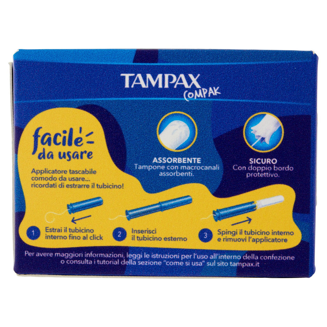 Tampax Compak Regular x16 in vendita online