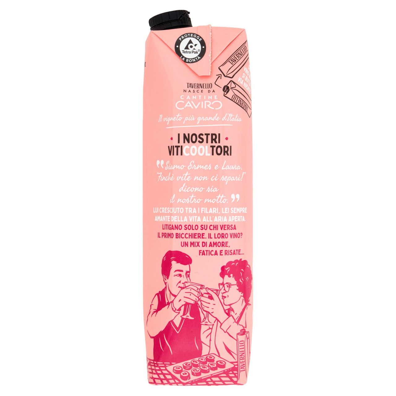 Tavernello Vino Rosé d'Italia 1 L