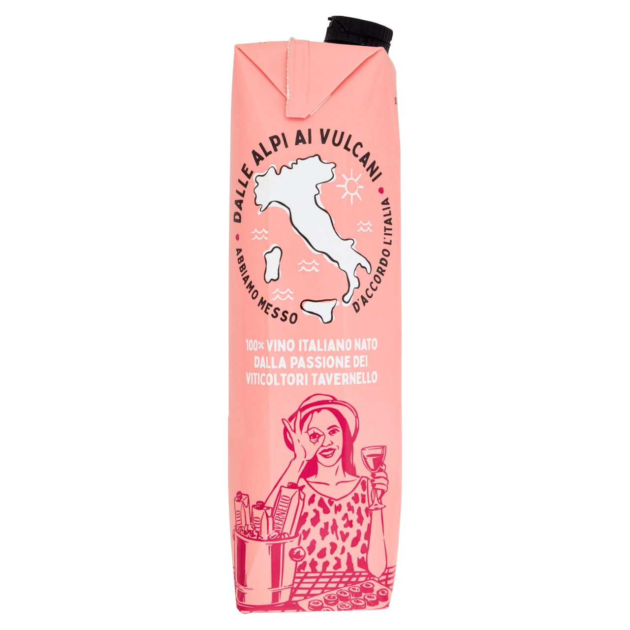 Tavernello Vino Rosé d'Italia 1 L