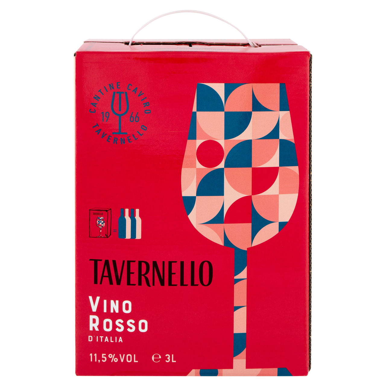 Tavernello Vino Rosso d'Italia 3 L