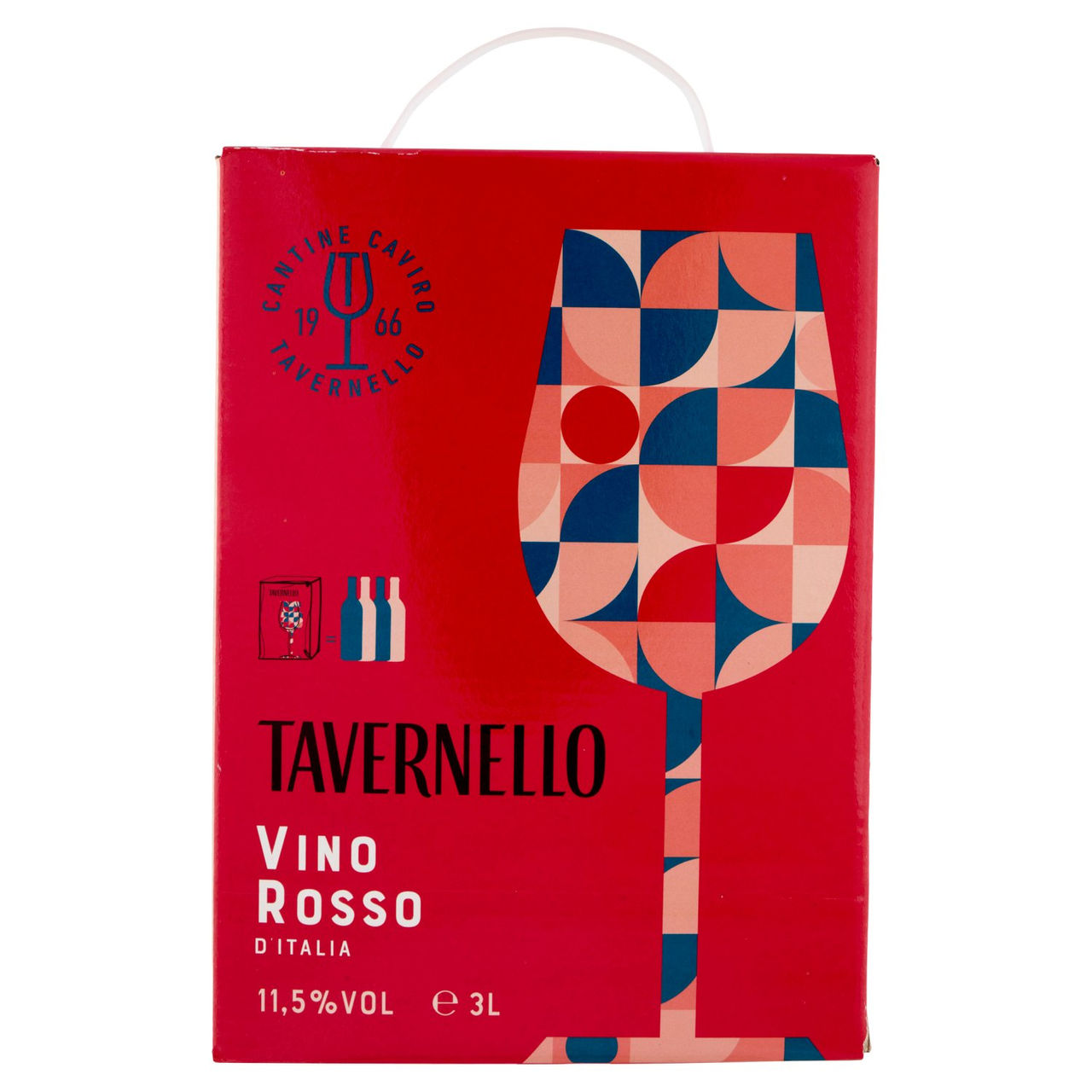 Tavernello Vino Rosso d'Italia 3 L
