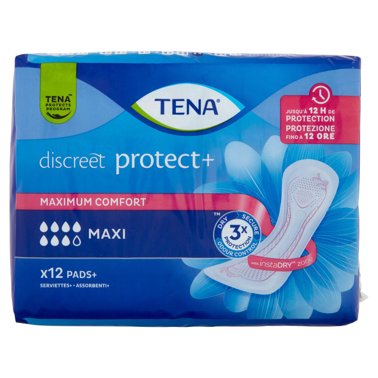 Tena discreet protect  Maxi Assorbenti 12 pz