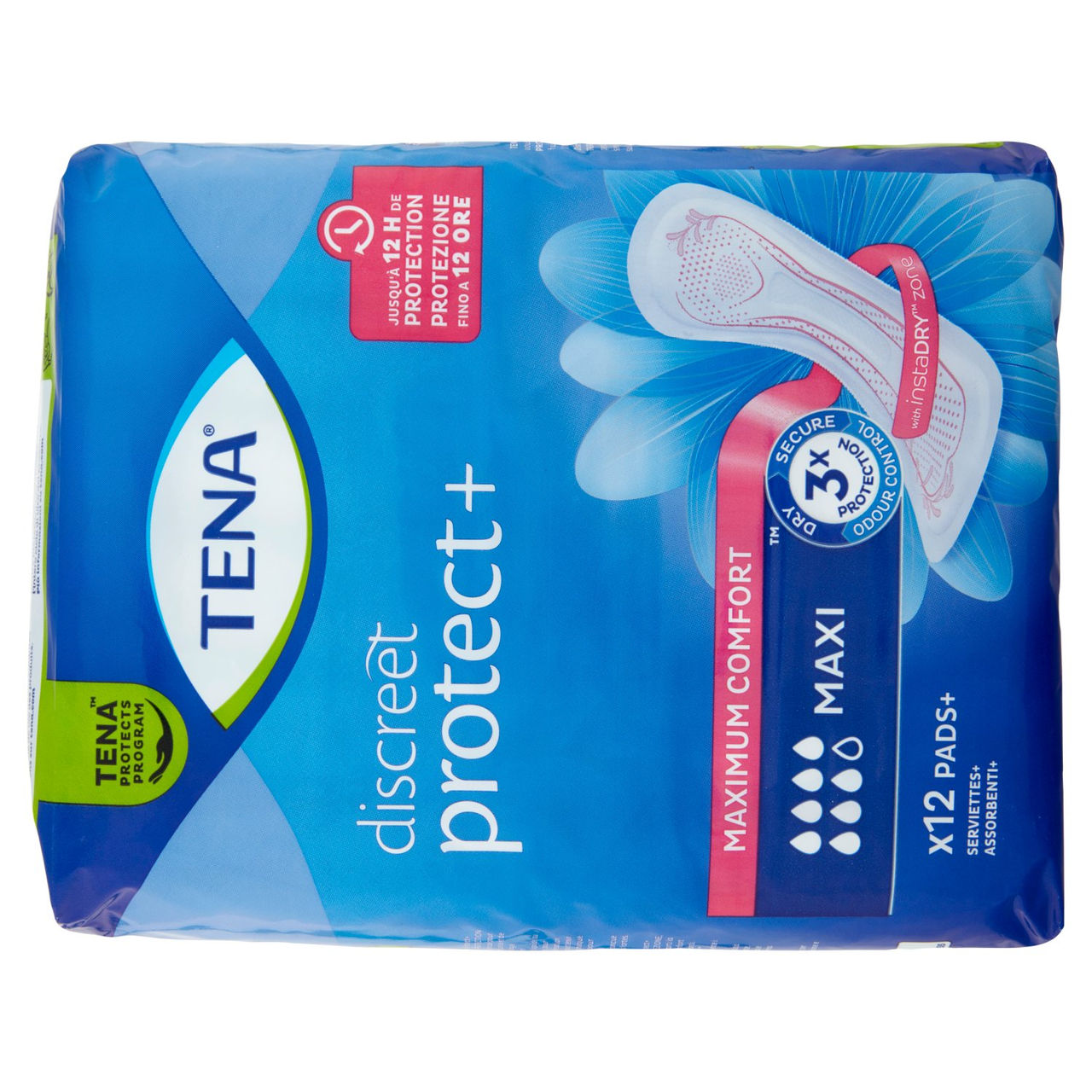 Tena discreet protect  Maxi Assorbenti 12 pz