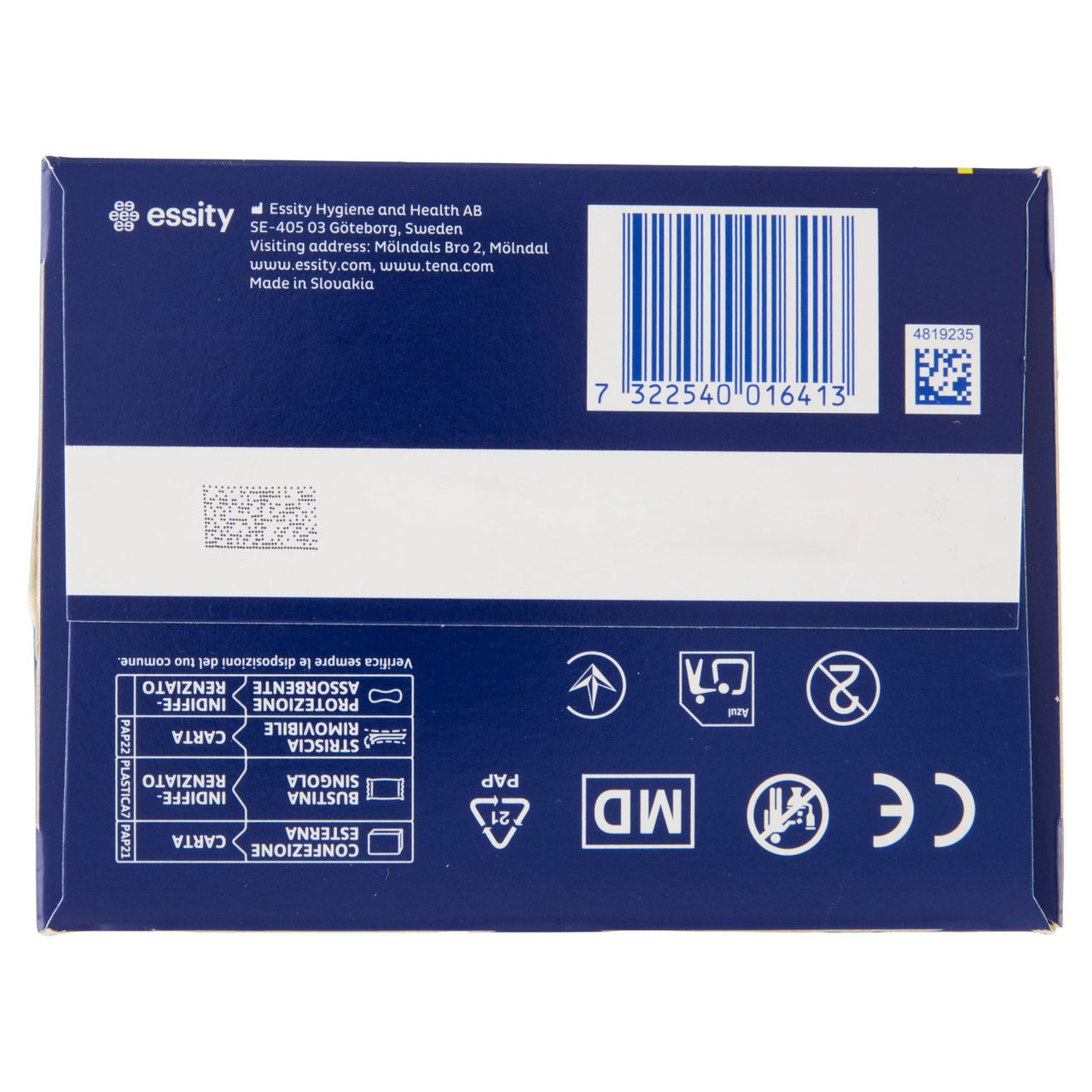Tena Men Active Fit Absorbent Protector Level 2 10 pz