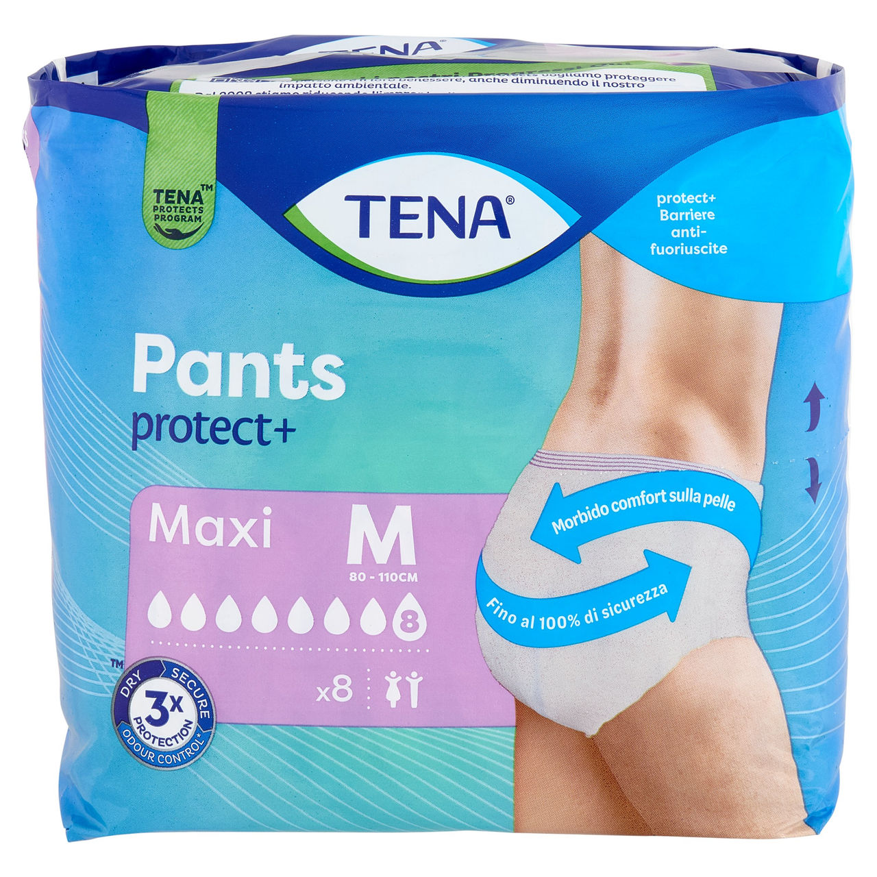 Tena Pants protect  Maxi M 8 pz