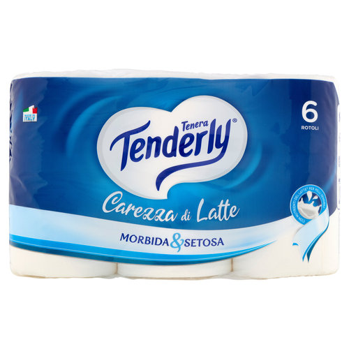 Tenderly Carezza di Latte Rotoli 6 pz