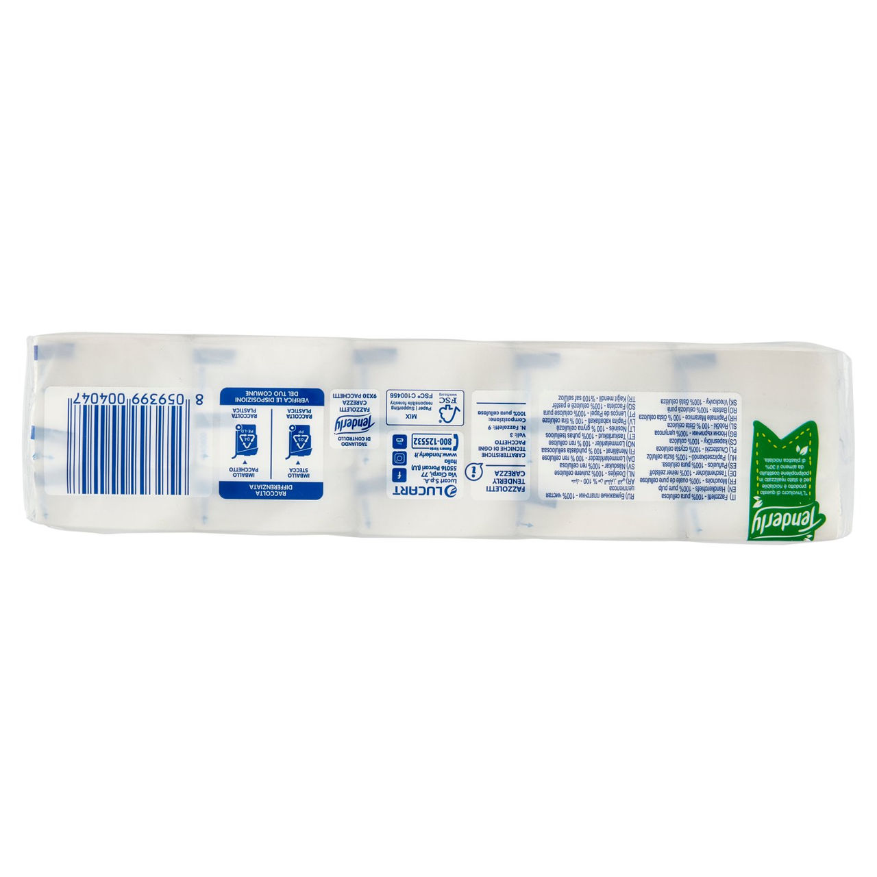 Tenderly Carezza Fazzoletti 30 pz