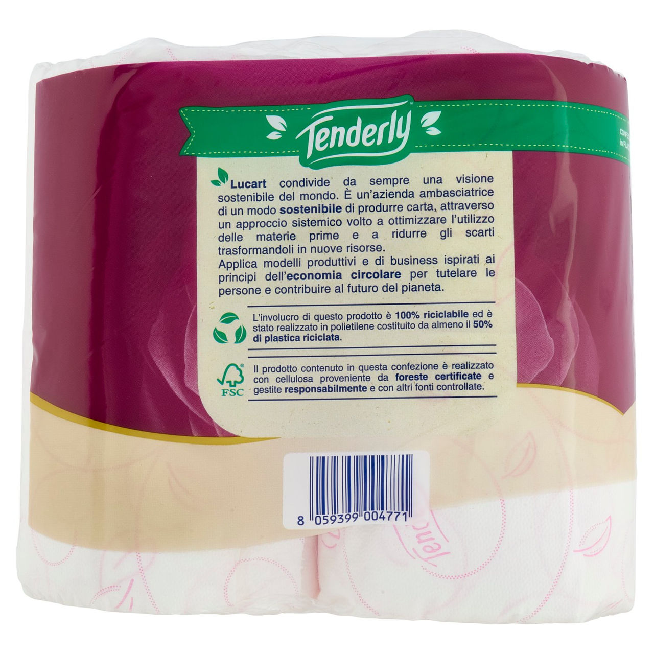 Tenderly Petali Rotoli Decorati 12 pz