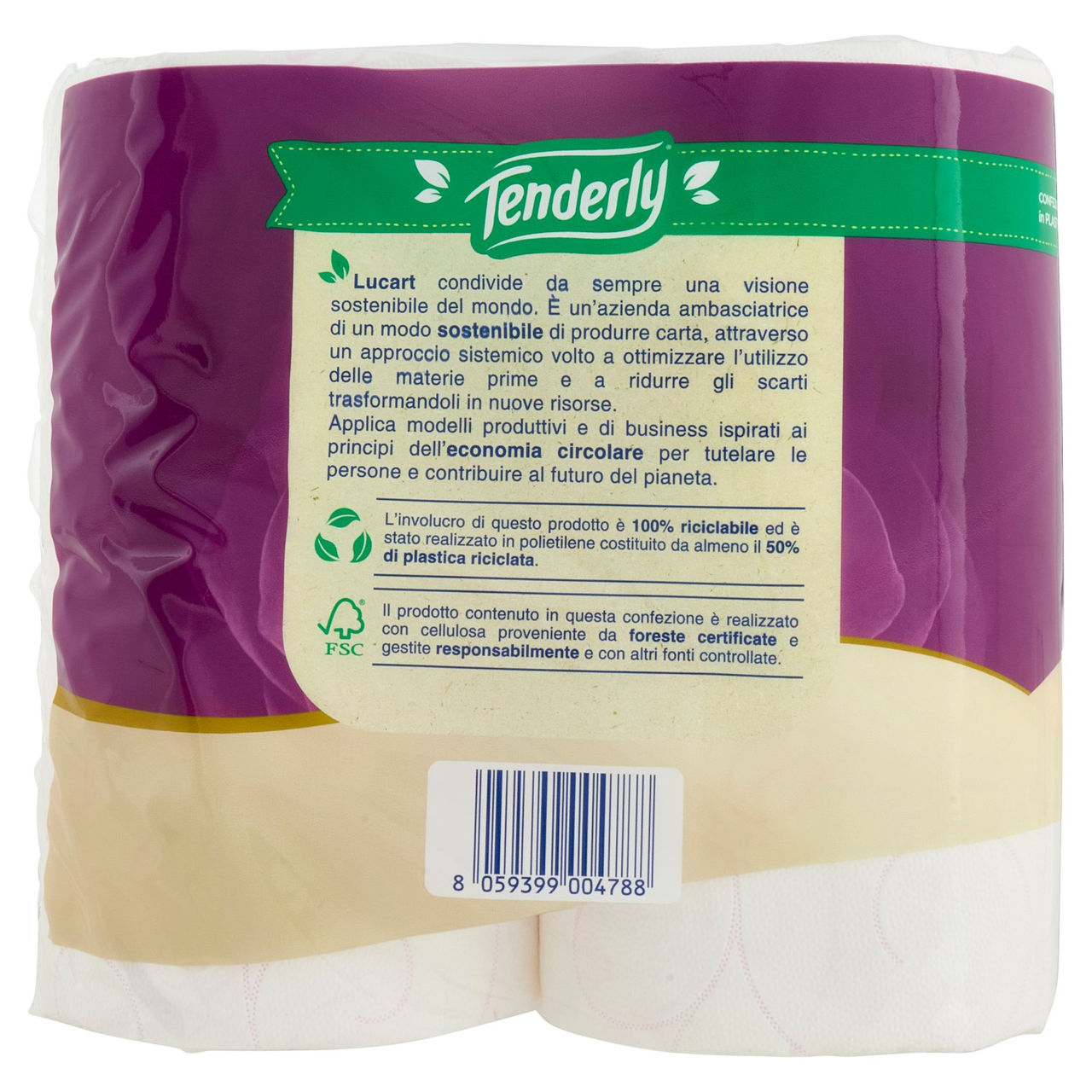 Tenderly Petali Rotoli Decorati 16 pz