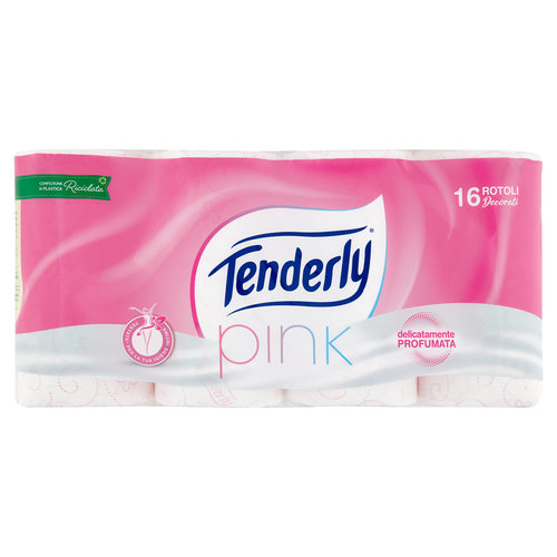 Tenderly pink Rotoli Decorati 16 pz