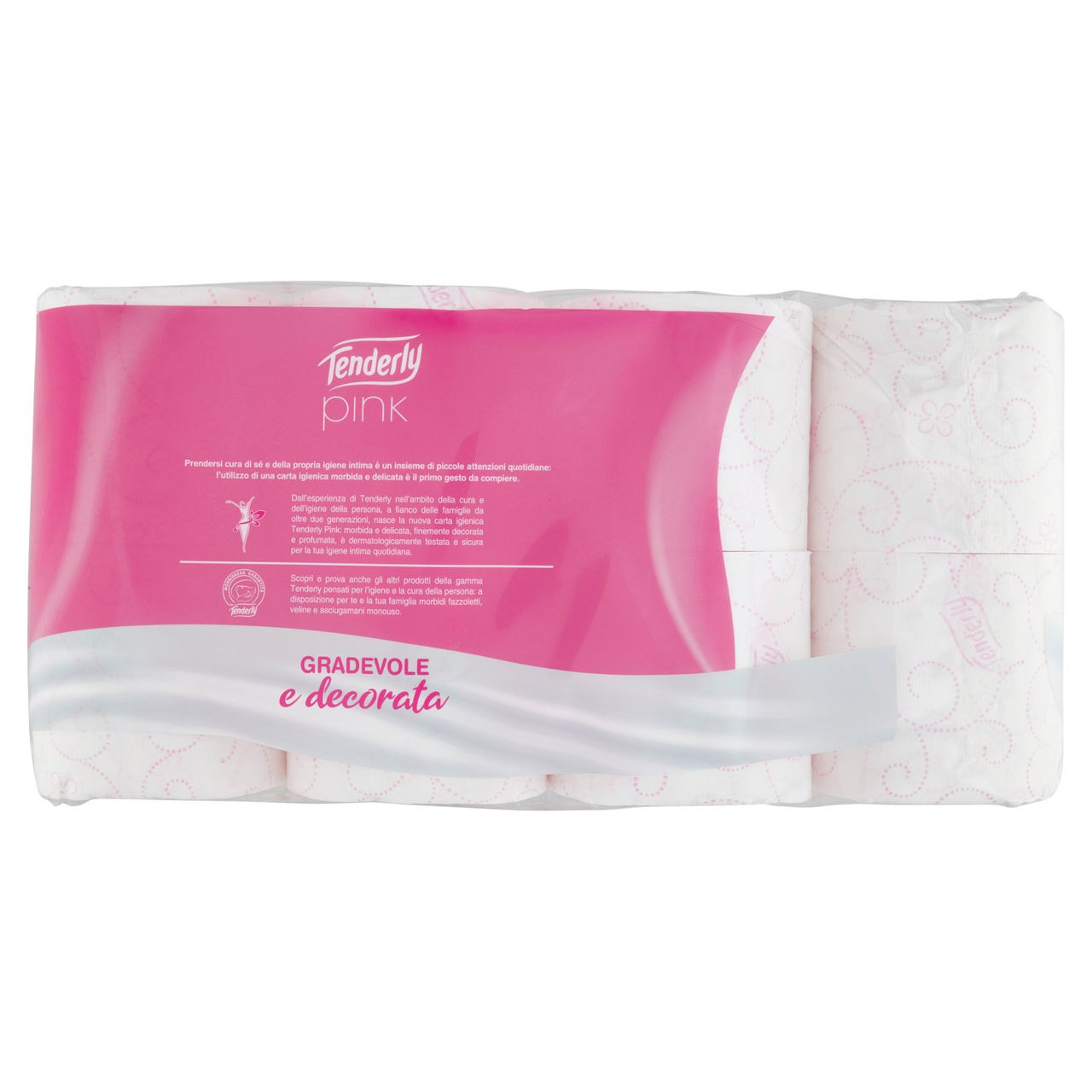 Tenderly pink Rotoli Decorati 16 pz