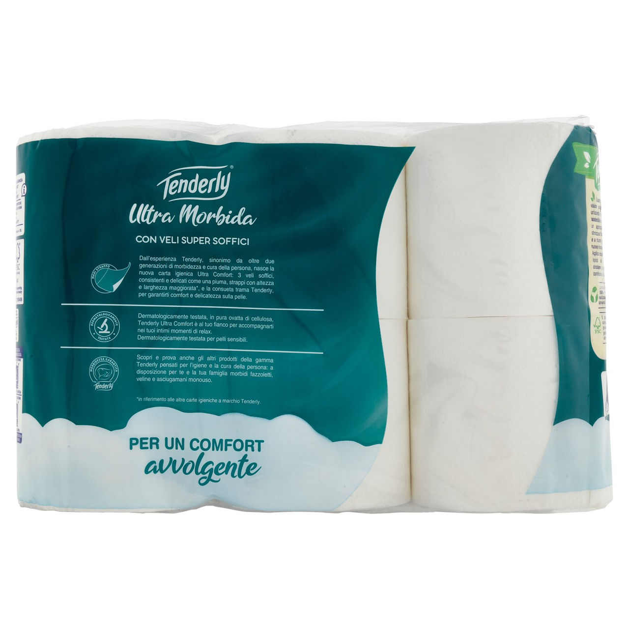 Tenderly Ultra Comfort Rotoli Morbidissimi 6 pz