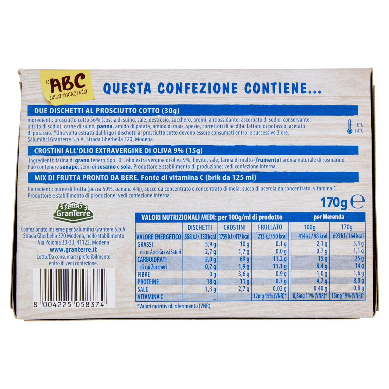 Casa Modena Teneroni la Merenda in vendita online