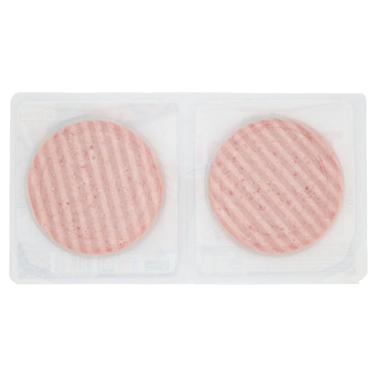 Teneroni Hamburger con Prosciutto Cotto e Parmigiano Reggiano 2 x 75 g