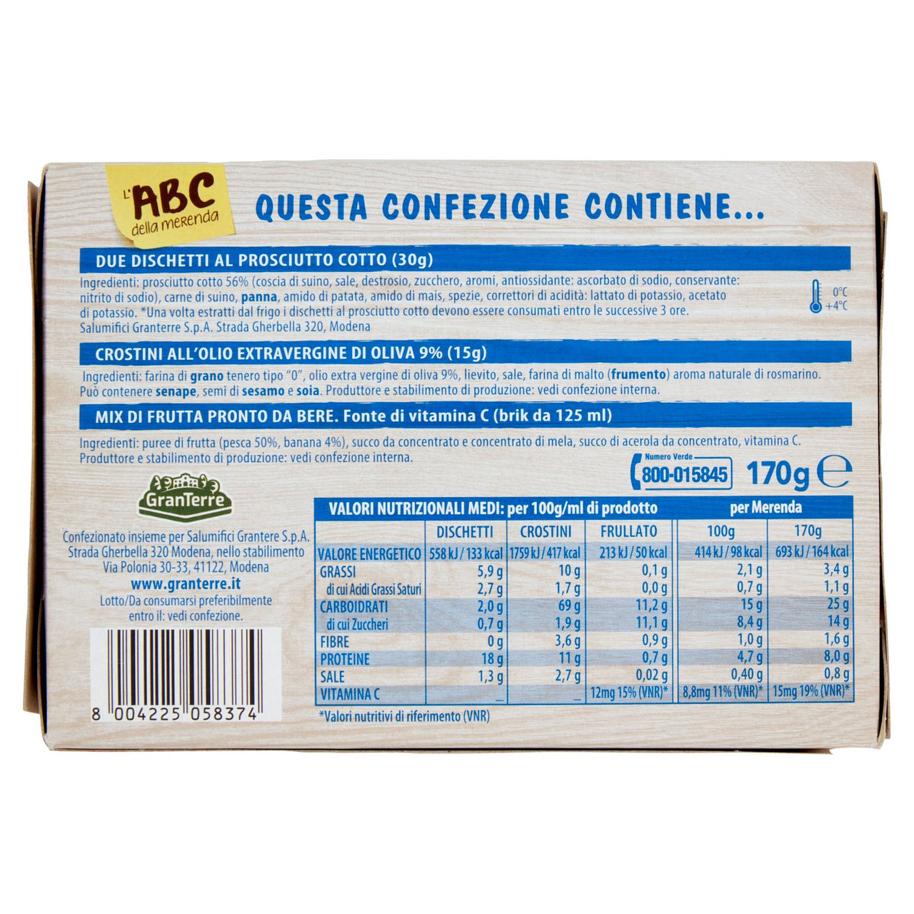 Casa Modena Teneroni la Merenda in vendita online