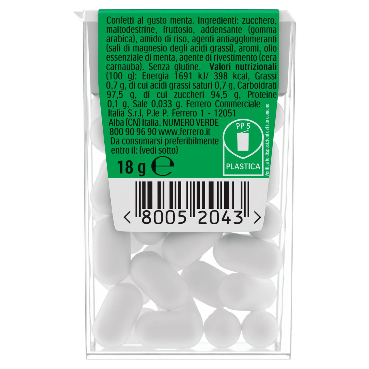 tic tac Menta 18 g