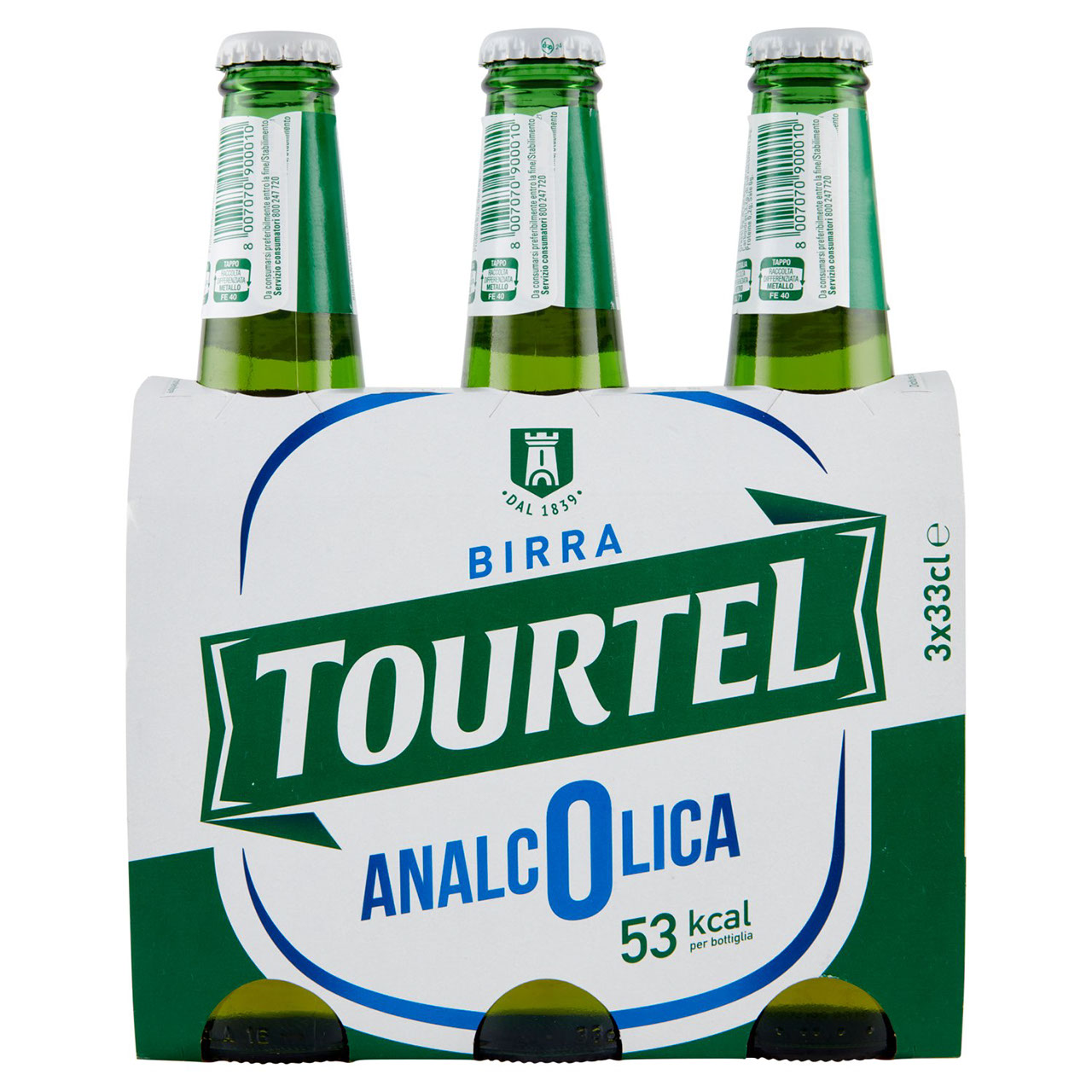 Tourtel Birra Analcolica 3 x 33 cl