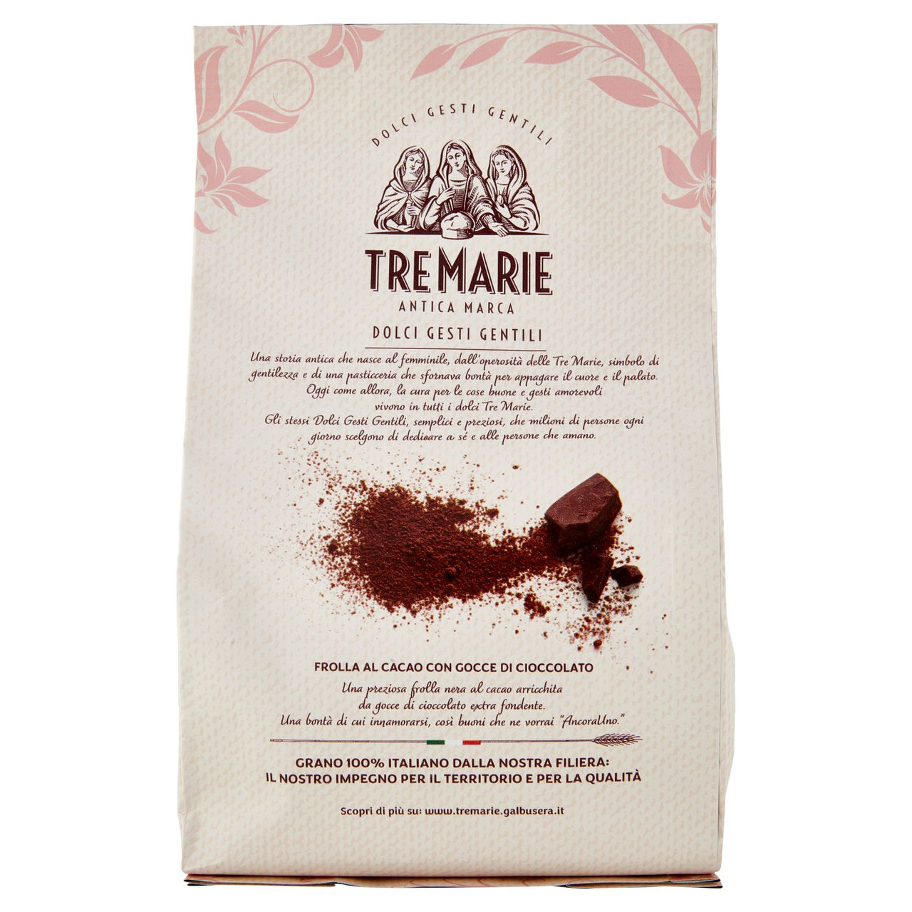 Tre Marie Ancora Uno Frolla al Cacao con Gocce di Cioccolato 315 g