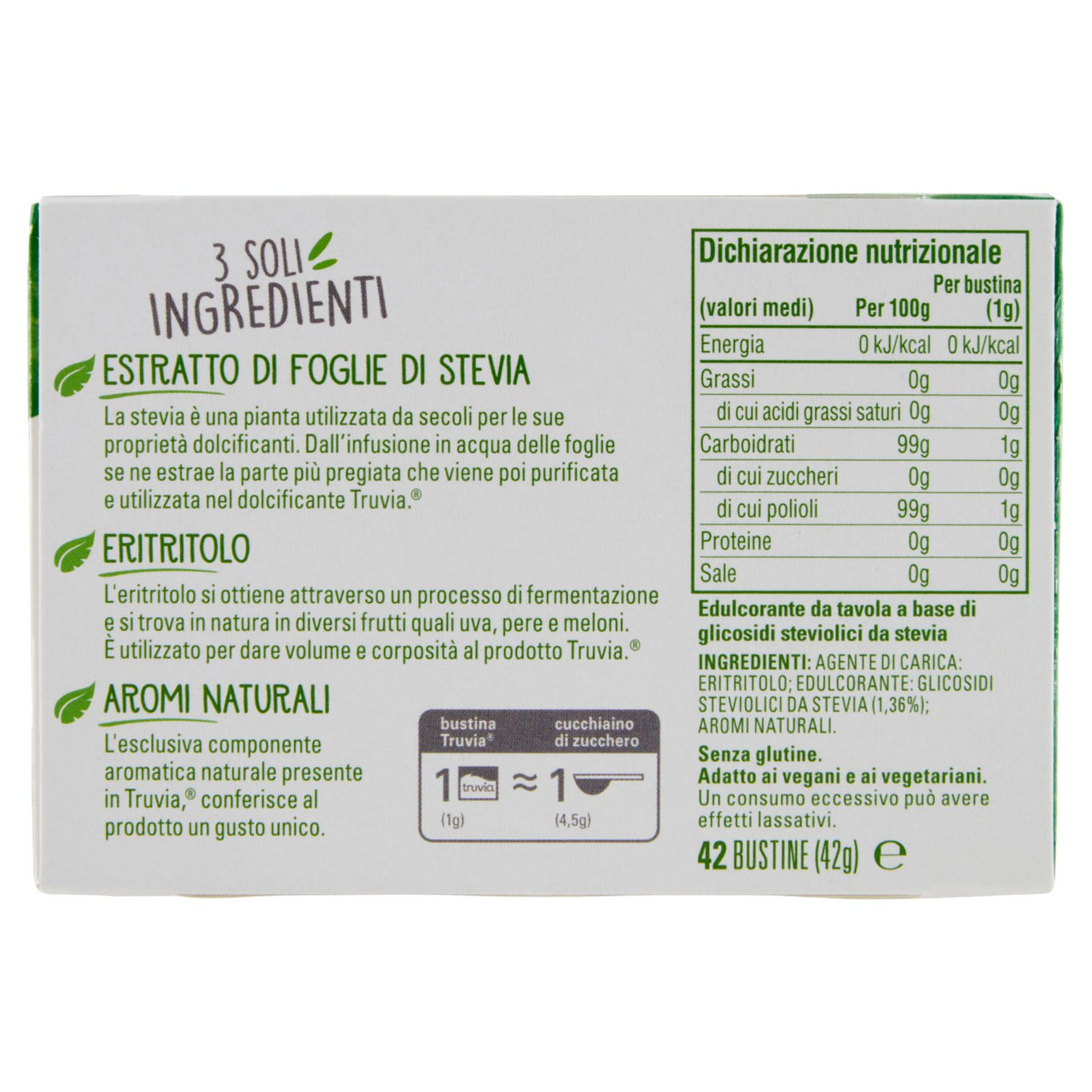 truvia Bustine 42 x 1 g