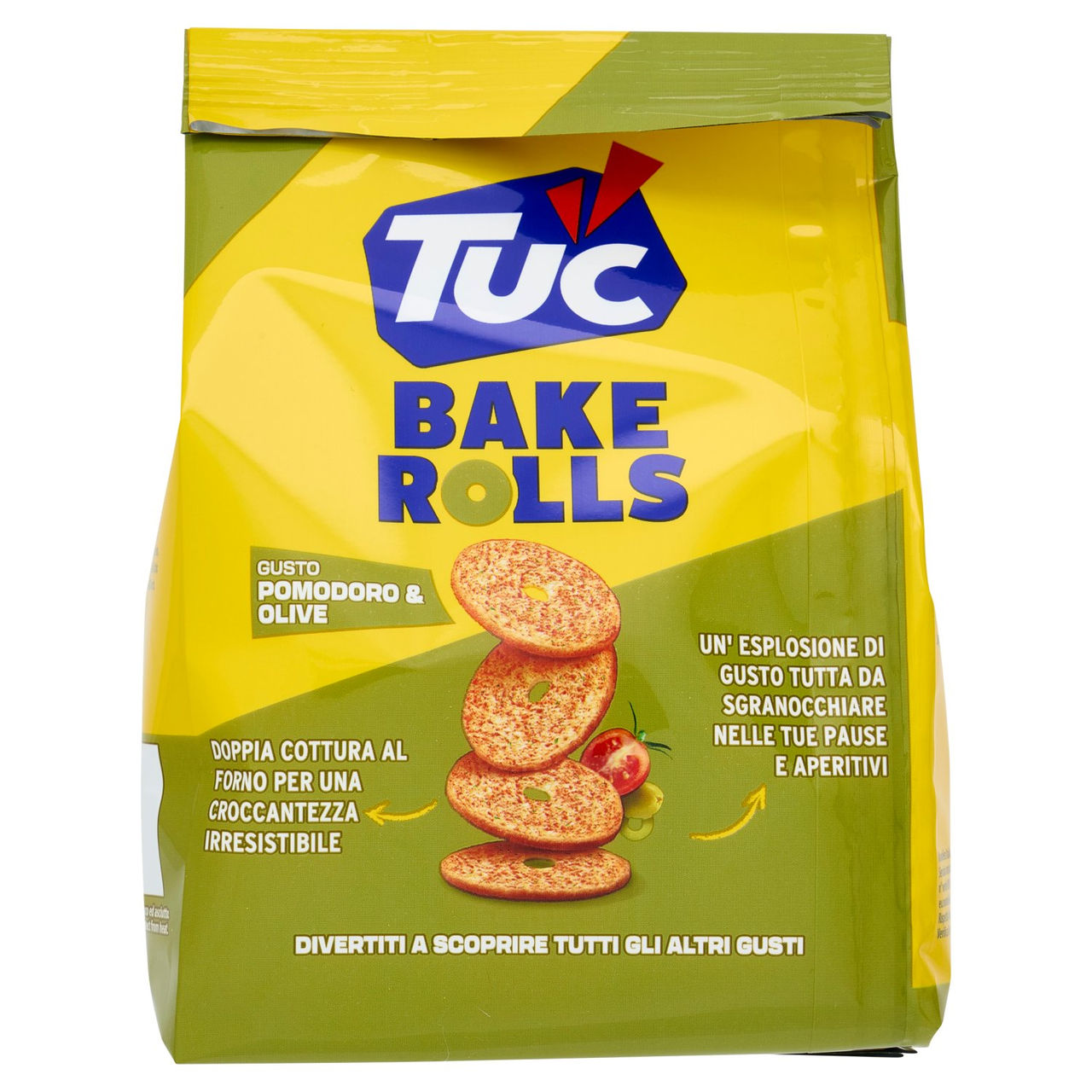 Tuc Bake Rolls Gusto Pomodoro & Olive cotto al forno - 150 g