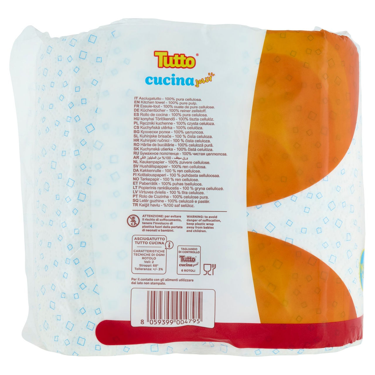 Tutto cucina Jolly 6 pz