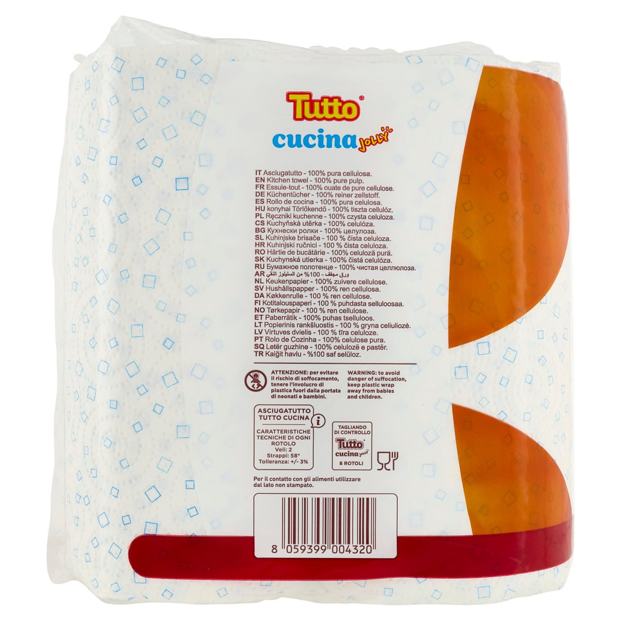 Tutto cucina Jolly 8 pz