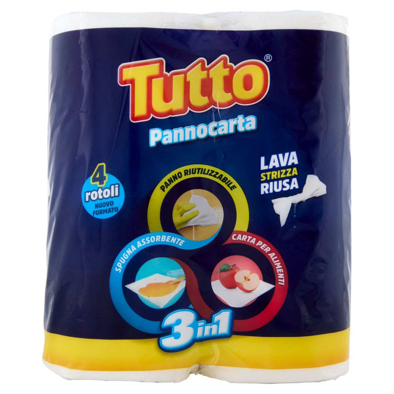 Tutto Pannocarta 3in1 4 pz