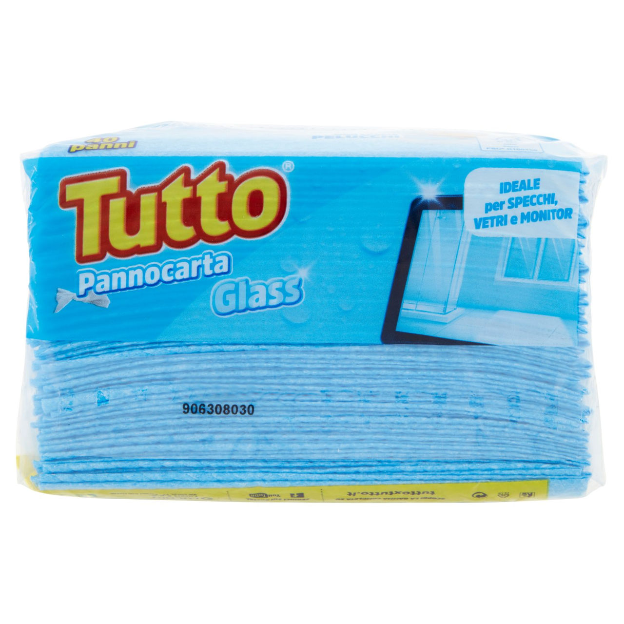 Tutto Pannocarta Glass 40 pz