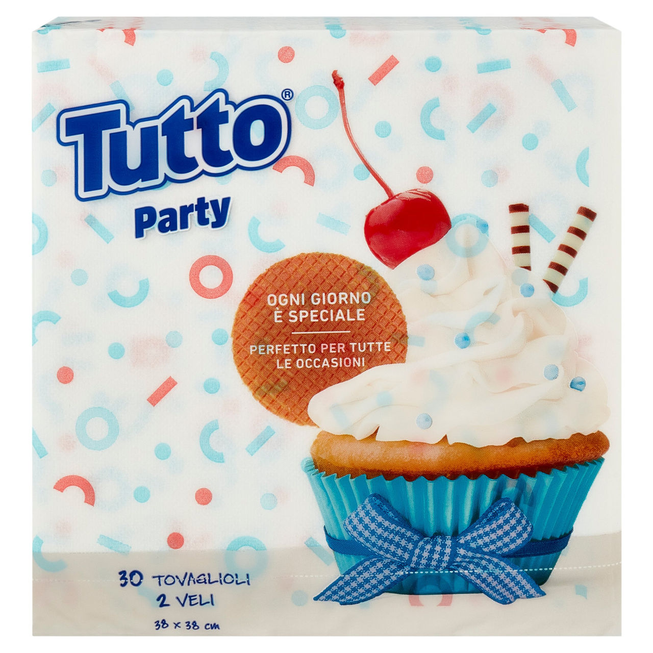 Tutto Party Tovaglioli 2 Veli 38 x 38 cm 30 pz