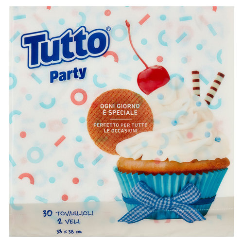 Tutto Party Tovaglioli 2 Veli 38 x 38 cm 30 pz