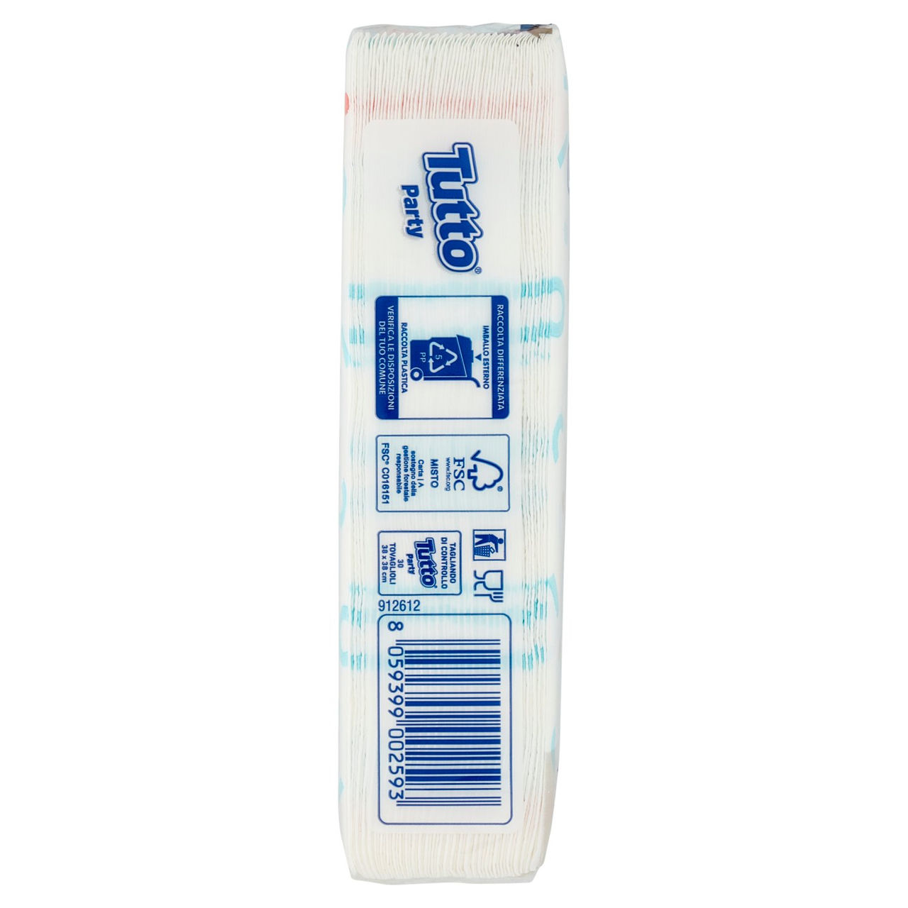 Tutto Party Tovaglioli 2 Veli 38 x 38 cm 30 pz