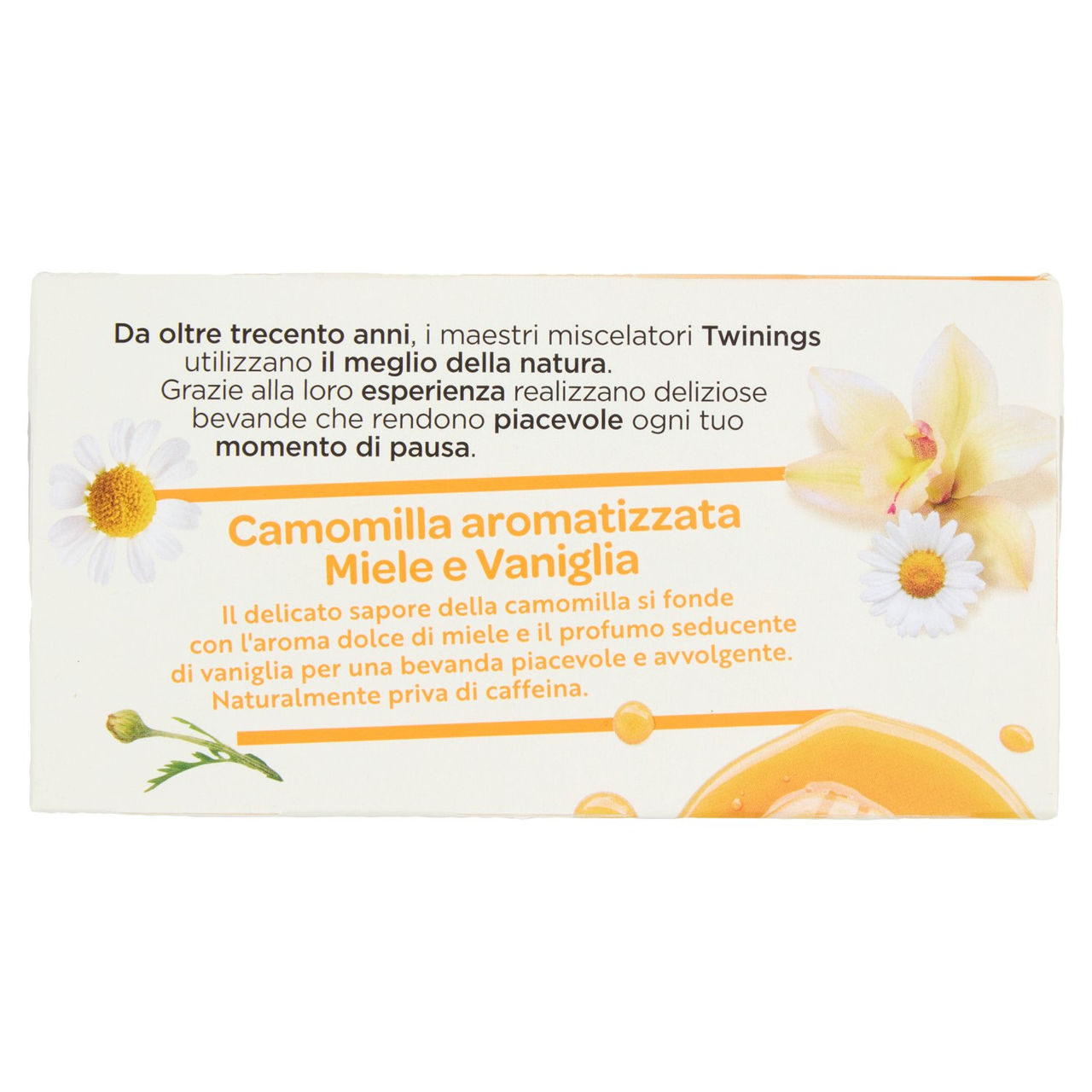 Twinings Camomilla Aromatizzata Miele e Vaniglia 20 filtri 30 g