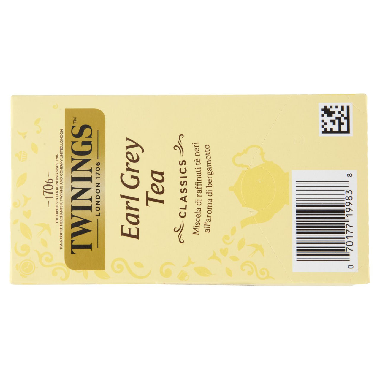 Twinings Earl Grey Tè Nero al sapore di Bergamotto 20 filtri The 40 g
